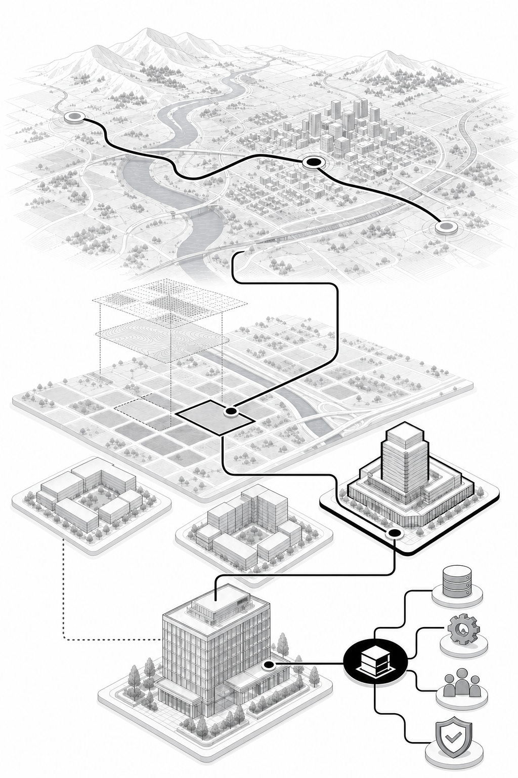 Integrated real estate development consulting from territorial intelligence to operational readiness